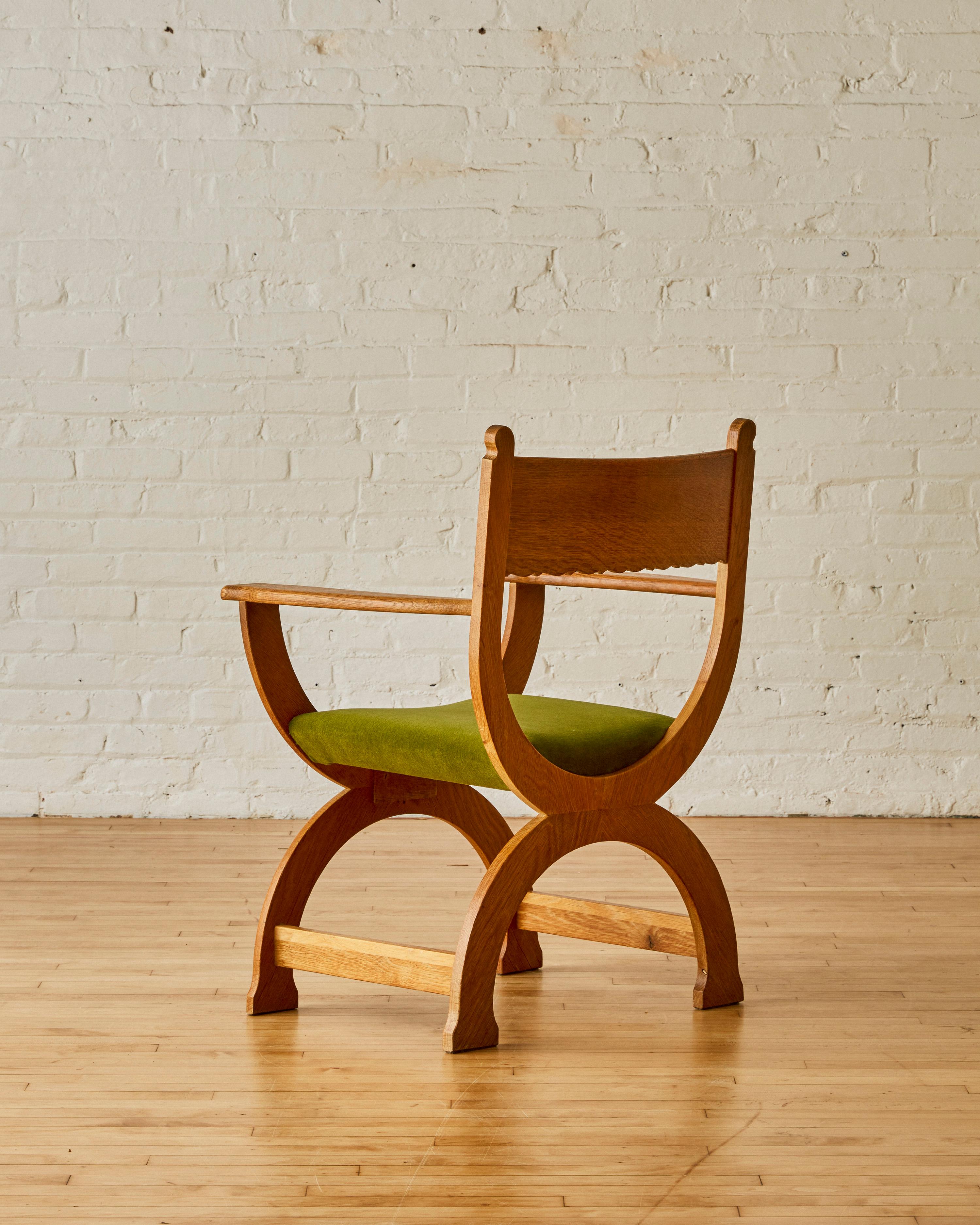 20th Century Kurul Armchair by Henry (Henning) Kjaernulf for EG C. 1960