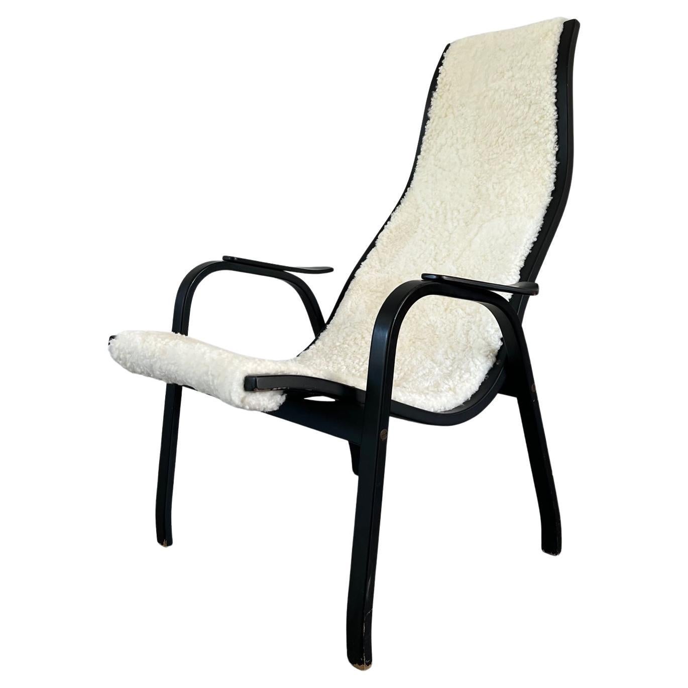 Kurva Lounge Chair by Yngve Ekstrom 50's For Sale