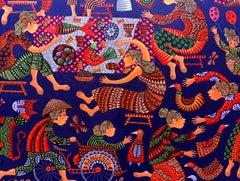 Art contemporain indonésien par Kusbudiyanto - Angkringan