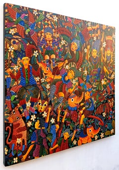 Indonesian Contemporary Art by Kusbudiyanto - Harmony to Better Life