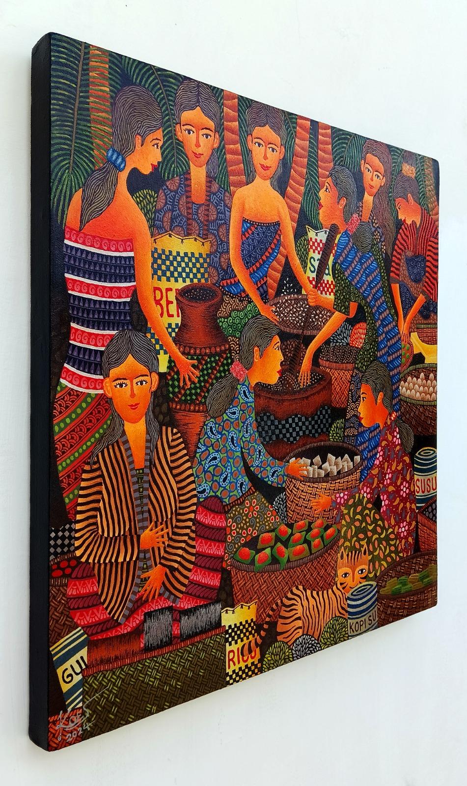 Arte contemporáneo indonesio de Kusbudiyanto - Hatajan 2