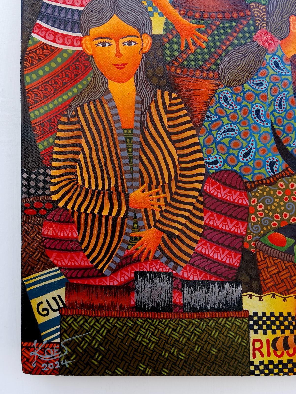 Arte contemporáneo indonesio de Kusbudiyanto - Hatajan 4