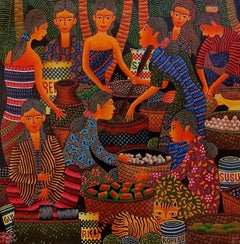 Arte contemporáneo indonesio de Kusbudiyanto - Hatajan