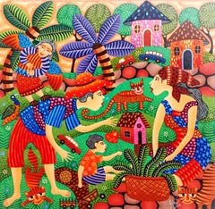 Indonesian Contemporary Art by Kusbudiyanto - I Love My Mother