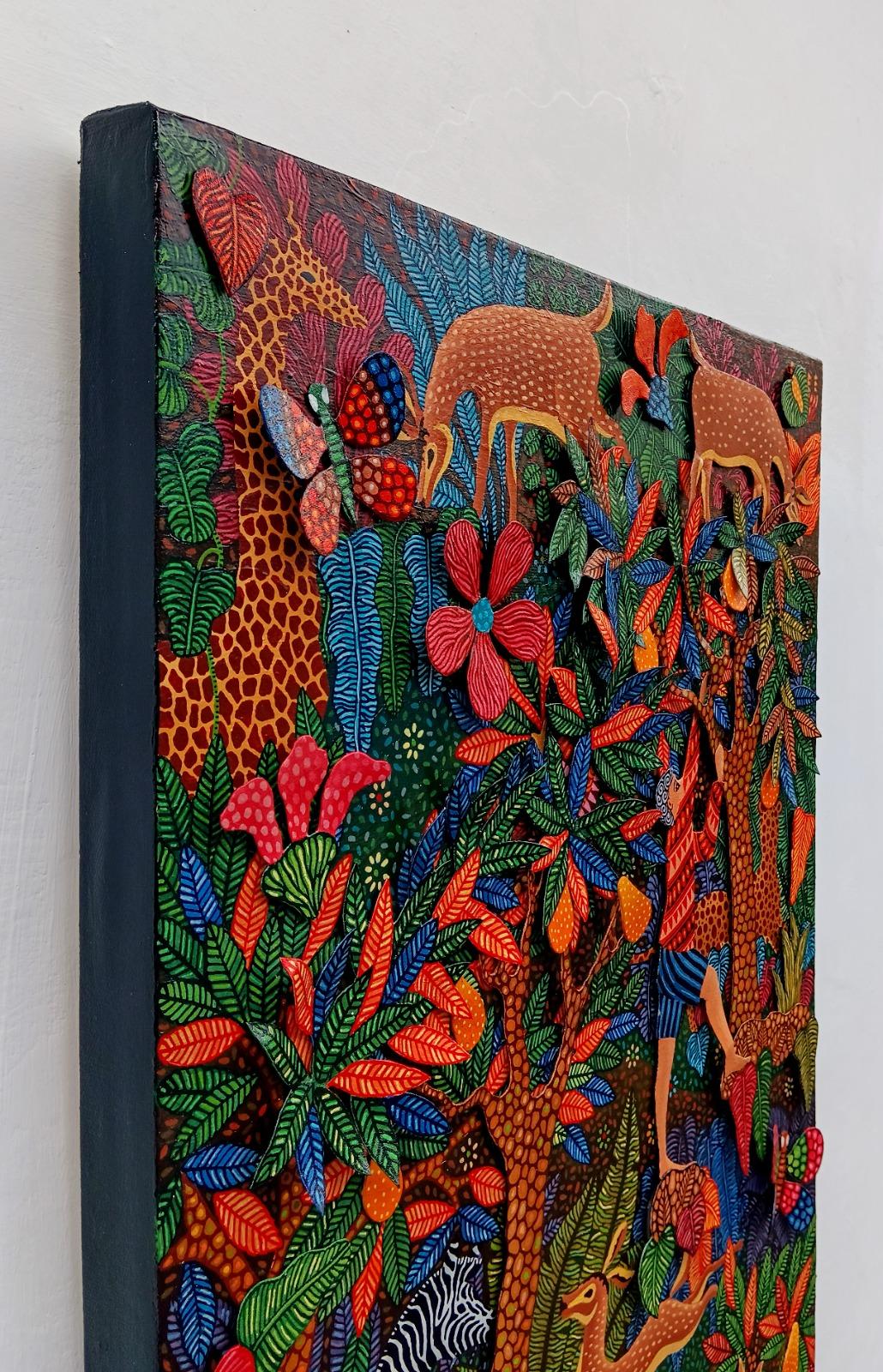 Indonesian Contemporary Art by Kusbudiyanto - Jagawana, Forest Ranger For Sale 5