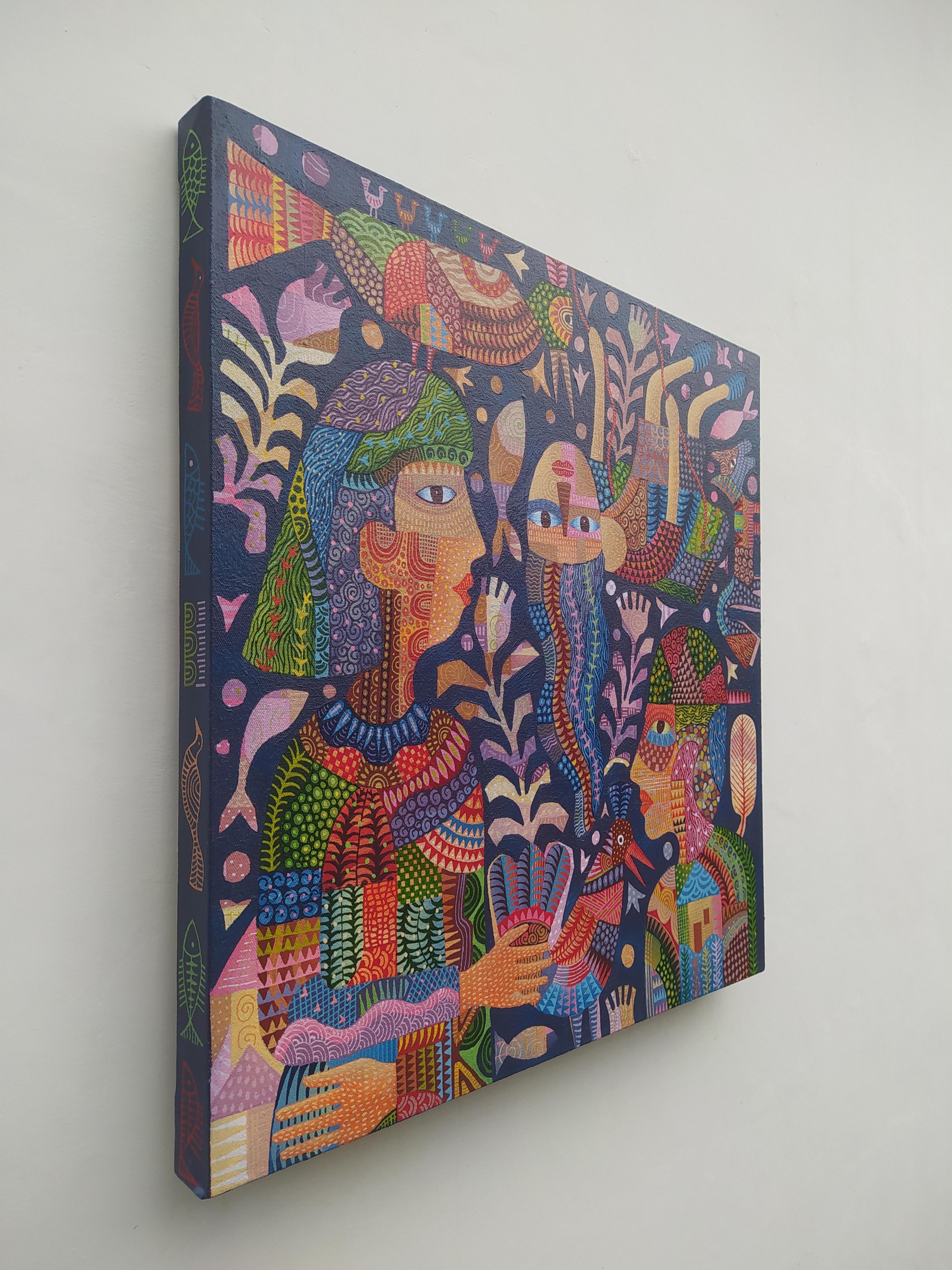 Art contemporain indonésien de Kusbudiyanto - Spirit de la vie en vente 8
