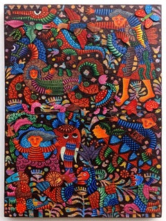 Arte contemporáneo indonesio de Kusbudiyanto - Mi pajarito
