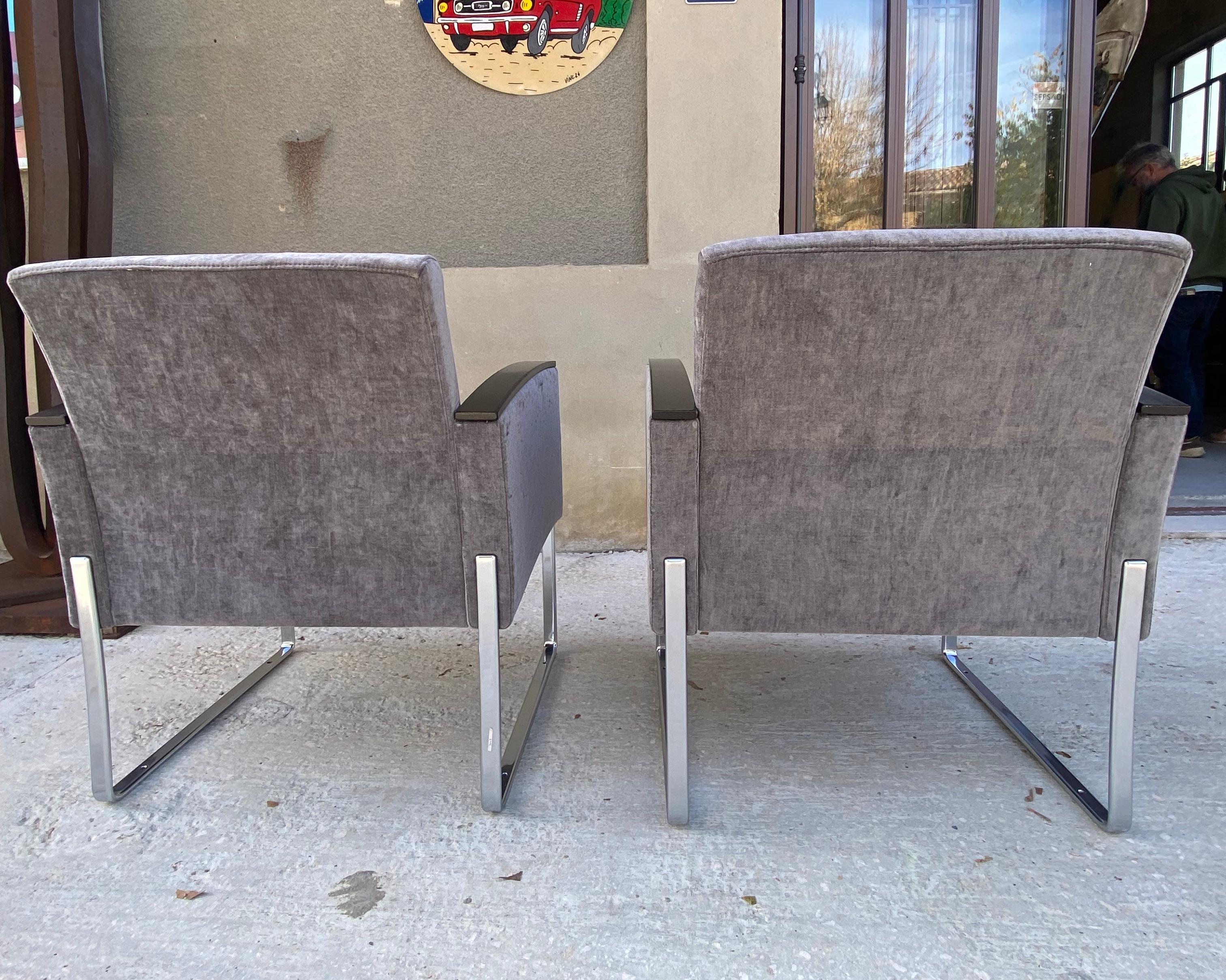 Fin du 20e siècle Kusch+Co Paire de fauteuils Vega en vente