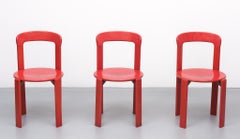 Kusch & Co Stackable Post Modern Chairs Bruna Rey, 1970s