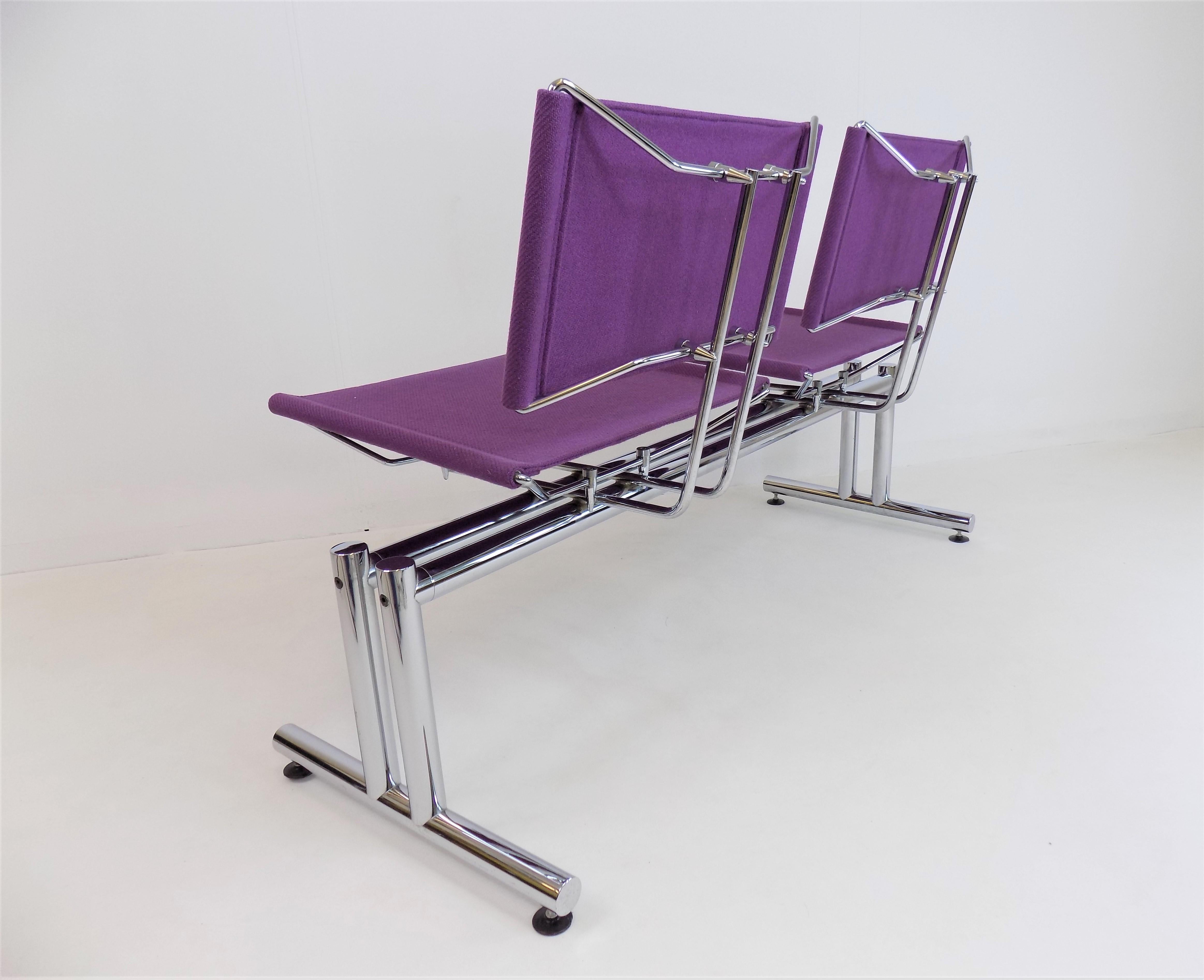 Post-Modern Kusch+Co. 8600 2 seater bench by Hans Ullrich Bitsch