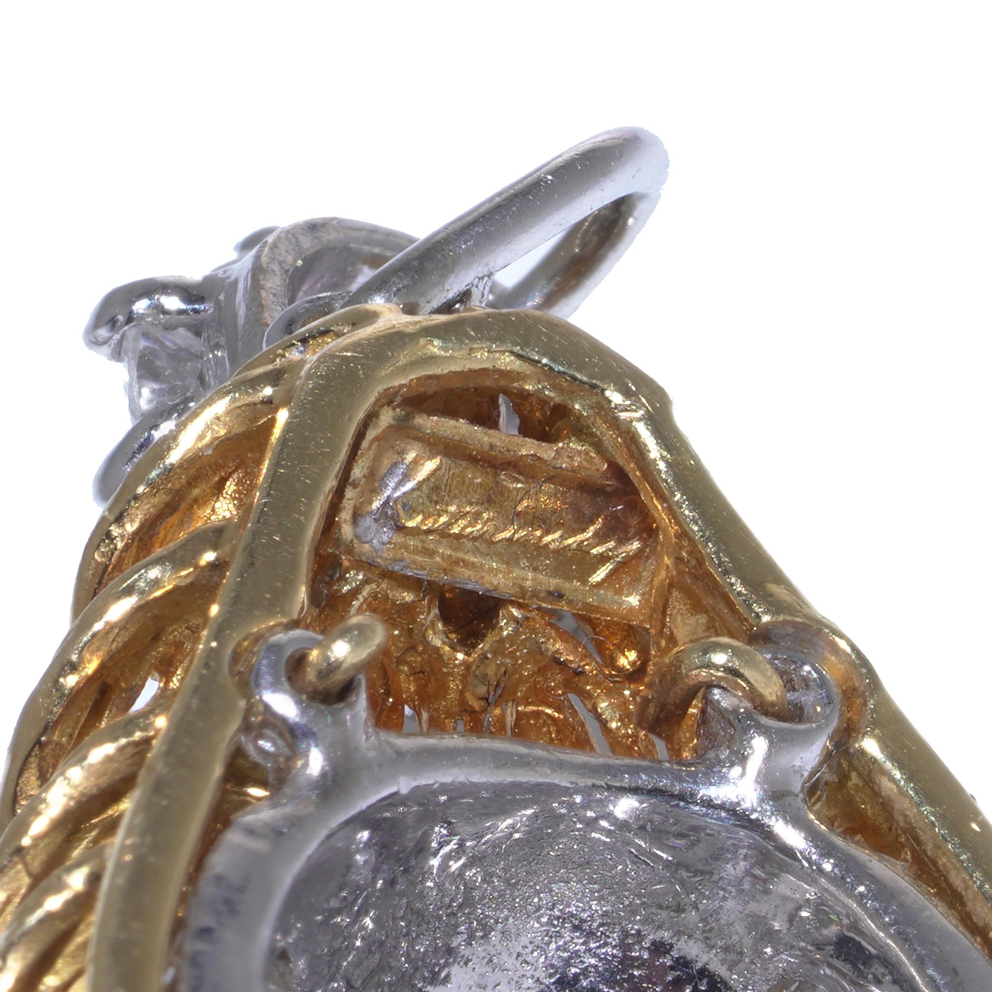 Ciondolo con diamante in oro 18kt Kutchinsky in vendita 1