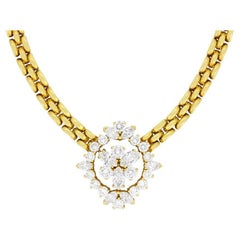 Vintage Kutchinsky 5.72ct Diamond Necklace