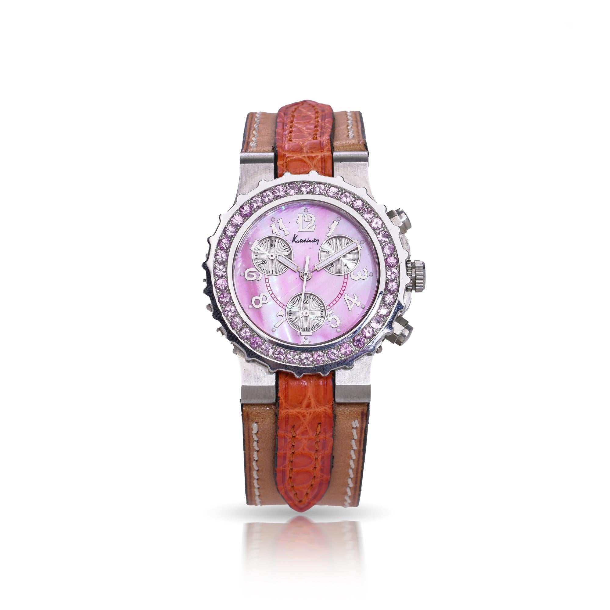 De las mujeres Reloj Cronógrafo Kutchinsky 