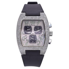 Kutchinsky “Joop” Diamond-Set Chronograph Watch Kutchinsky “Joop” Diamond-Set Chronograph Watch