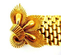 Pulsera Retro Kutchinsky Hebilla de Oro Amarillo