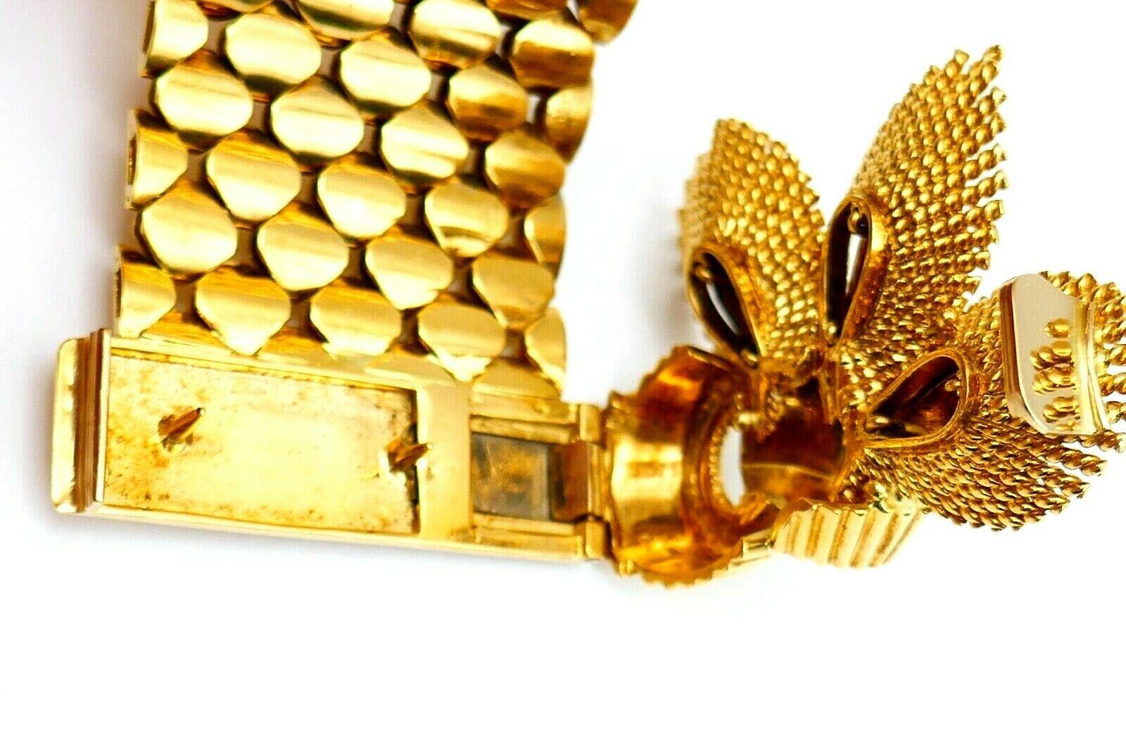 Kutchinsky Retro Yellow Gold Buckle Bracelet For Sale 1