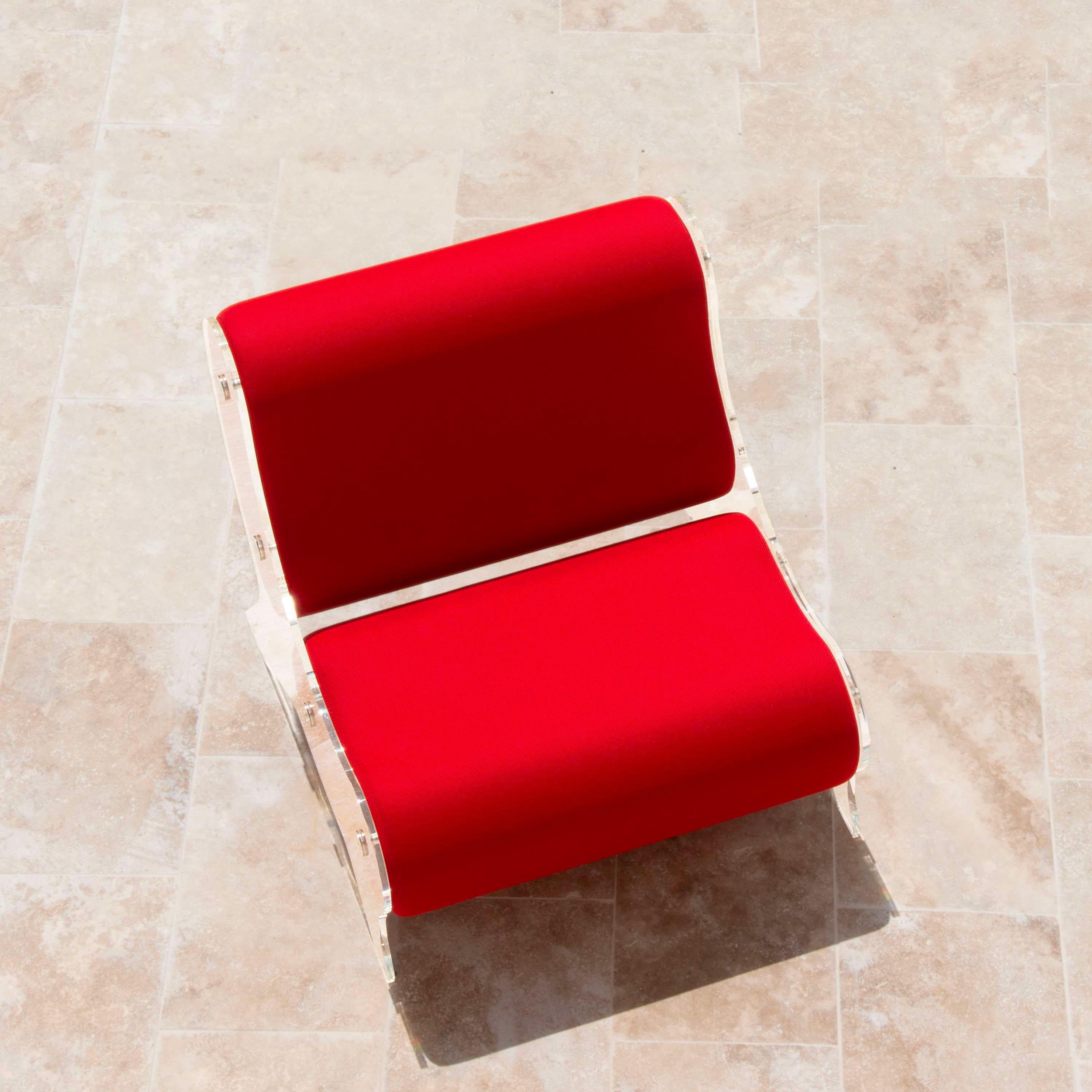 Poltrona KUUMO di MW Designer Furniture con schiuma e tessuto 3D in vendita 10