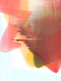 мир - abstract painting by Kuzana Ogg