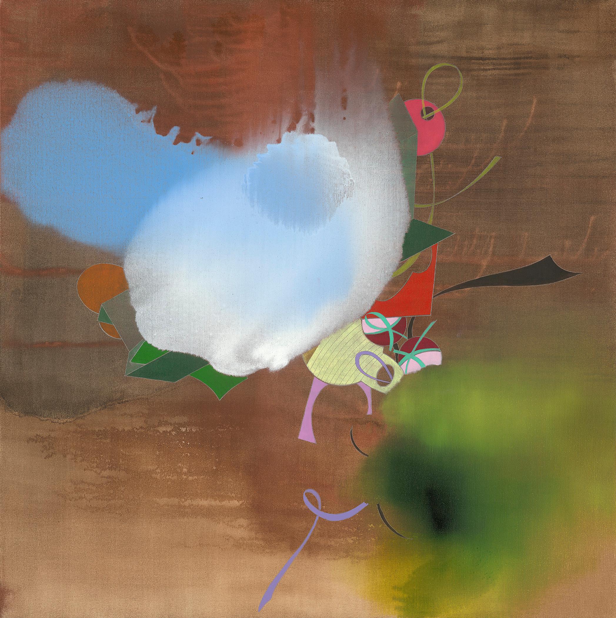 Kuzana Ogg Abstract Painting - Cinnabar