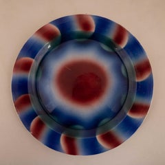 Kuznetsov Ceramic Plate, Rare Design, Russia, Early 20th Century