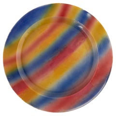 Kuznetsov Ceramic Plate, Rare Design, Russia, Early 20th Century