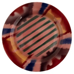 Kuznetsov Ceramic Plate, Rare Design, Russia, Early 20th Century Kuznetsov Ceramic Plate, Rare Design, Russia, Early 20th Century