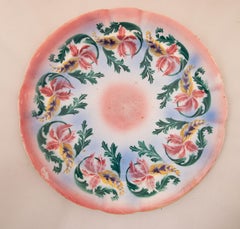 Kuznetsov Ceramic Plate, Russia, Early 20th Century