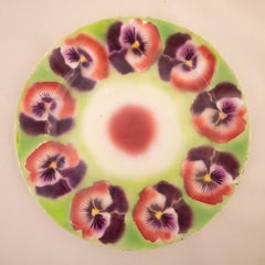Kuznetsov Ceramic Plate, Russia, Early 20th Century