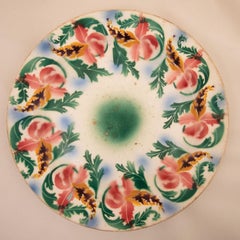 Kuznetsov Ceramic Plate, Russia, Early 20th Century