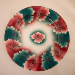 Kuznetsov Ceramic Plate, Russia, Early 20th Century