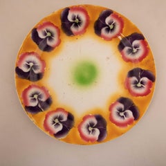 Kuznetsov Ceramic Plate, Russia, Early 20th Century