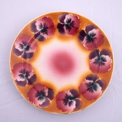 Kuznetsov Ceramic Plate, Russia, Early 20th Century