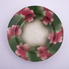 Kuznetsov-Keramikteller, Russland, frühes 20. Jahrhundert