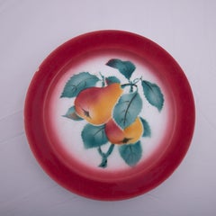 Kuznetsov Ceramic Plate, Russia, Early 20th Century