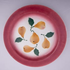 Kuznetsov Ceramic Plate, Russia, Early 20th Century