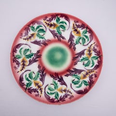 Kuznetsov Ceramic Plate, Russia, Early 20th Century