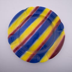 Kuznetsov Ceramic Plate, Russia, Early 20th Century