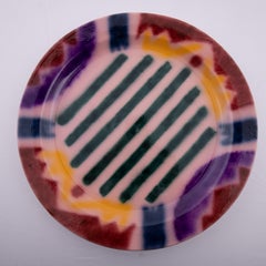 Kuznetsov Ceramic Plate, Russia, Early 20th Century