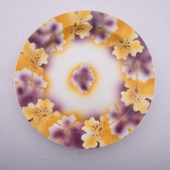 Kuznetsov-Keramikteller, Russland, frühes 20. Jahrhundert