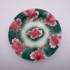 Plato de cerámica Kuznetsov, Rusia, principios del siglo XX