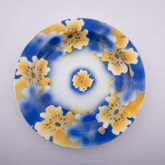 Kuznetsov Ceramic Plate, Russia, Early 20th Century