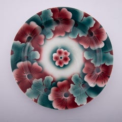 Kuznetsov Ceramic Plate, Russia, Early 20th Century