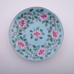 Kuznetsov Ceramic Plate, Russia, Early 20th Century