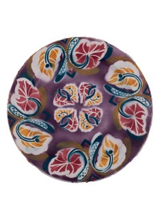 Piatto in ceramica Kuznetsov, Russia, inizio XX secolo