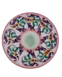 Kuznetsov Ceramic Plate, Russia, Early 20th Century