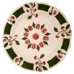 Kuznetsov Ceramic Plate, Russia, Early 20th Century