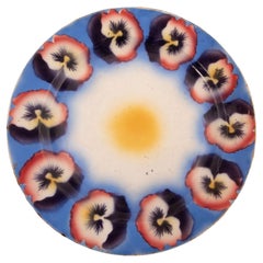 Kuznetsov Ceramic Plate, Russia, Early 20th Century