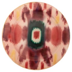 Kuznetsov Ceramic Plate, Russia, Early 20th Century