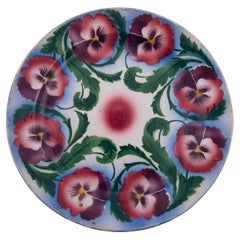 Kuznetsov Ceramic Plate, Russia, Early 20th Century