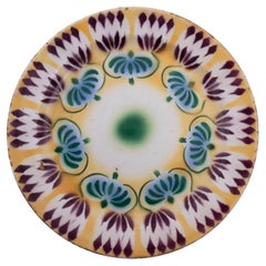 Kuznetsov Ceramic Plate, Russia, Early 20th Century